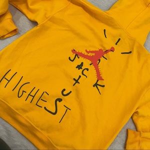 Travis Scott Jordan Cactus Jack Highest Hoodie (large)
